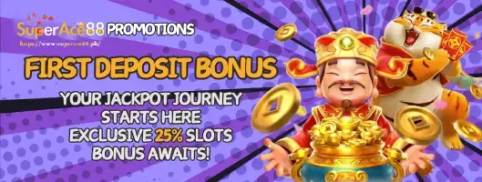 superace88 PROMOTIONS First Deposit Bonus