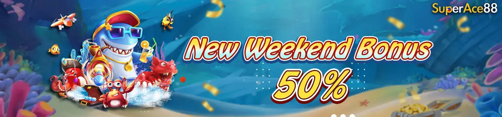 superace88 new weekend bonus banner